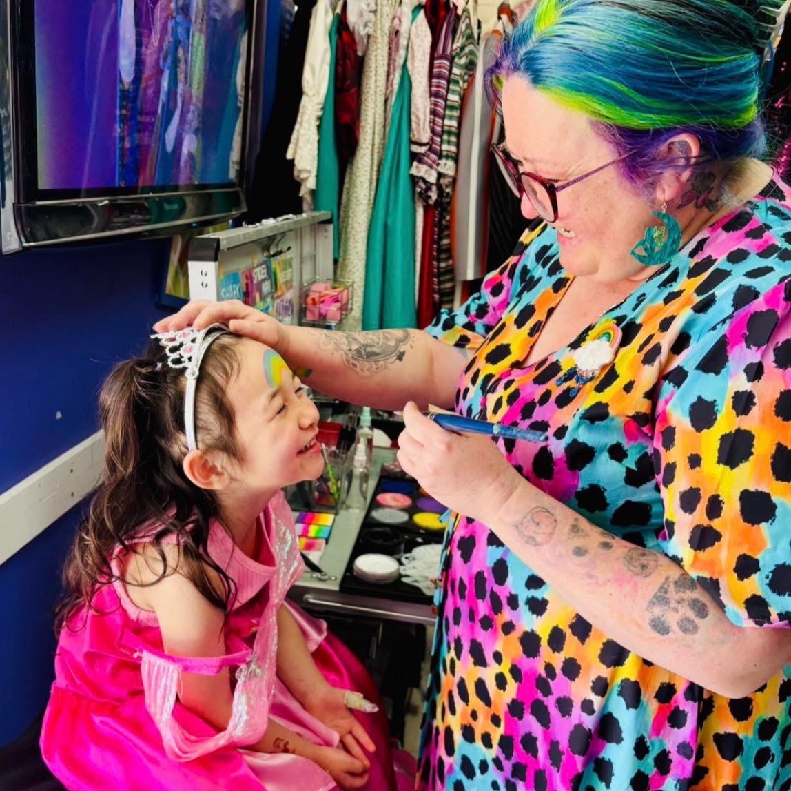 Facepainting is magical