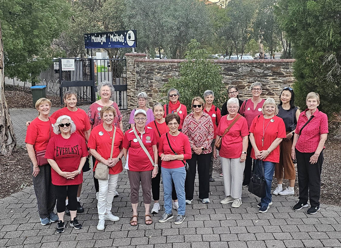 Inner Wheel North East Sunset club members