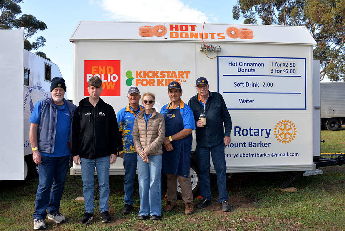 Mt Barker Doughnut team