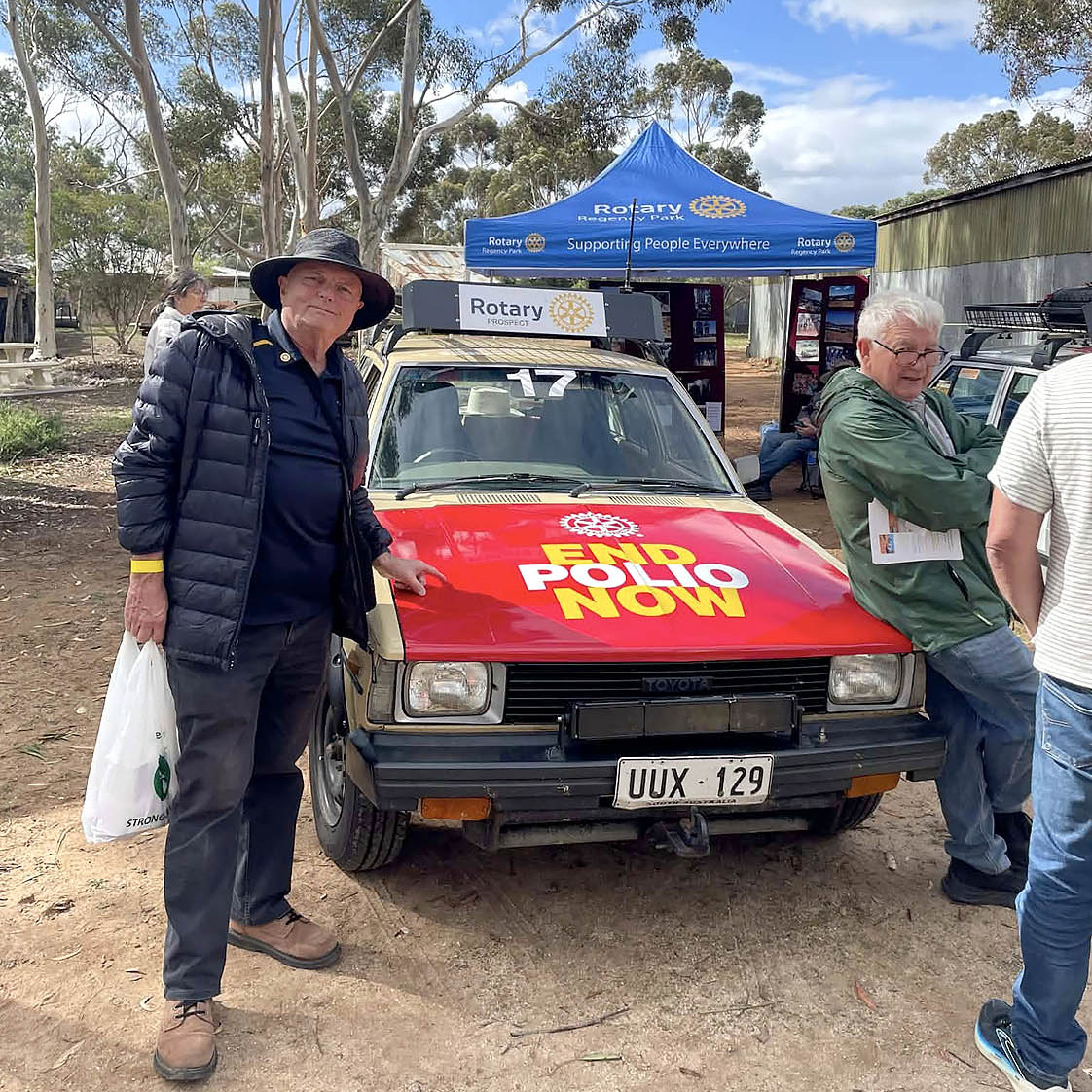 Rotary End Polio