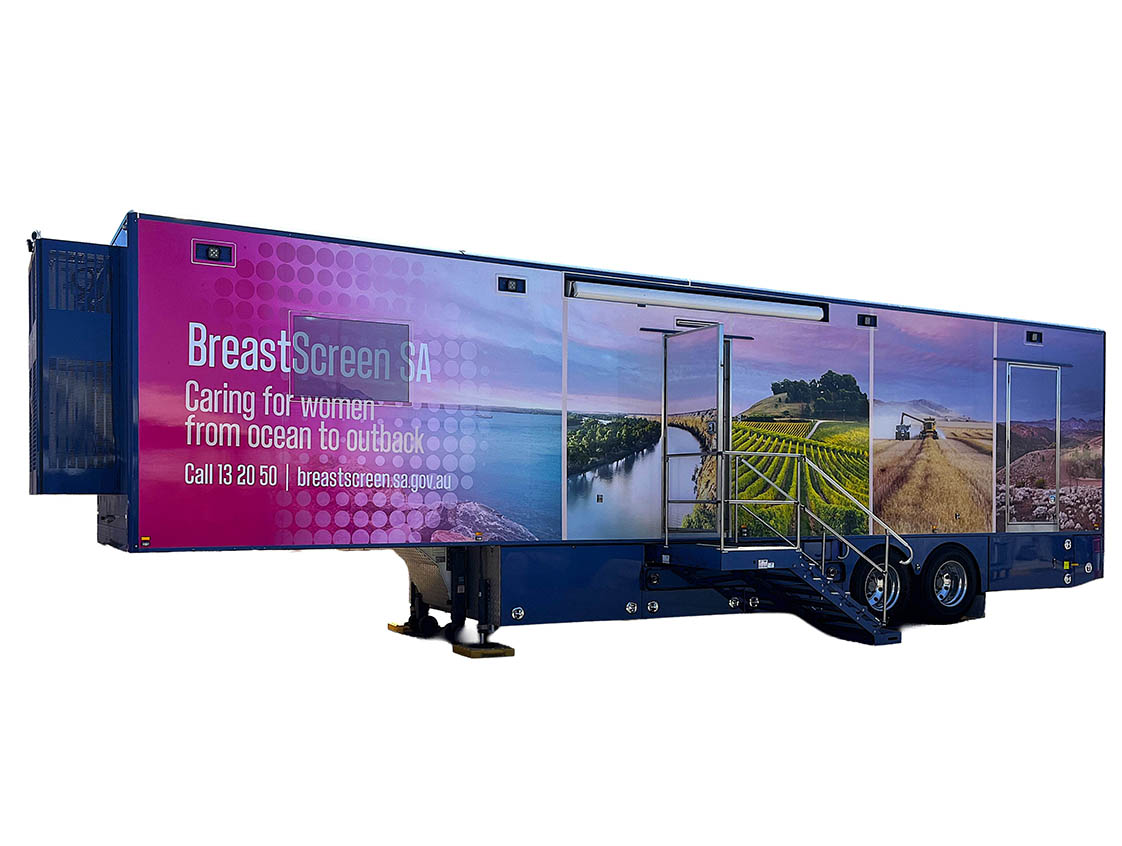 Breastscreen SA Mobile Screening Truck
